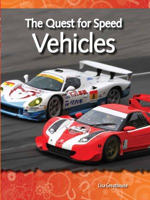 cover image of The Quest for Speed: Vehicles